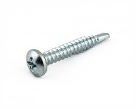 PAN CRS (POZI) SELF DRILLING (TEK) SCREWS ZINC PLATED DIN 7504N