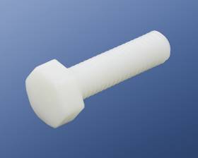 METRIC NYLON 66 HEXAGON SETSCREWS (FULLY THREADED) DIN 933