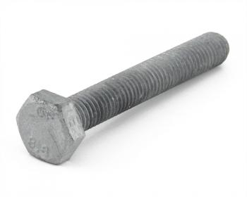 Hex Set Galvanised M8 X 40 Grade 8.8 Din 933 