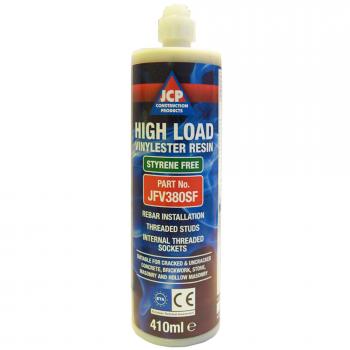 CE VINYLESTER RESIN 410ML?ÃÂ??C/W 1X MIXER NOZZLE?ÃÂ??JCP CE APPROVED ETA 15/0704?ÃÂ??WRAS LISTING NUMBER 1604527