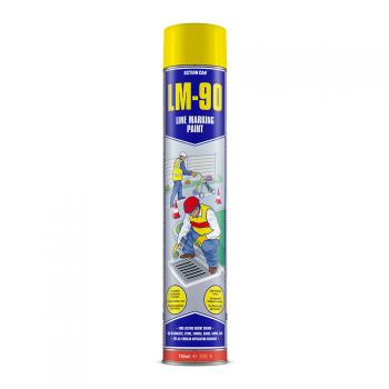 LM-90 YELLOW LINE MARKER PAINT?Â??750ML SPRAY AEROSOL