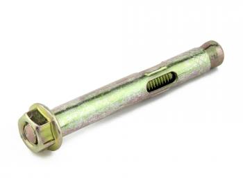 SLEEVE ANCHOR HEX Z&Y M8-65?Â??HEX NUT TYPE ZINC & YELLOW?Â??HOLE DIA 8MM MAX FIX THK 30MM?Â??M6 THREAD