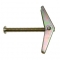 SPRING TOGGLES M6X75?Â??WALL & FIXING THICKNESS 45MM?Â??CAVITY DEPTH 30MM?Â??HOLE DIAMETER 18MM