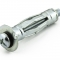 HOLLOW WALL ANCHOR M4X25?Â??WALL THICKNESS 0-4MM?Â??MAX FIXING THICKNESS 10MM?Â??HOLE DIAMETER 7MM