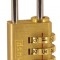BRASS COMBINATION PADLOCK 20MMÃÂÃÂ¶KASP LUGGAGE LOCK 110 20MMÃÂÃÂ¶SECURITY RATING 2
