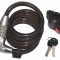 ILLUMINATED COMBINATION COIL??CABLE BIKE LOCK??K750L180