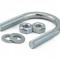 U Bolts M6 X 15mm Nominal Bore Zinc Plated  