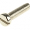 CH HD SLOT BRASS NKL M2.5X10??NICKEL PLATED??DIN 84