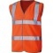 HI-VIS ORANGE WAISTCOAT XL??EN ISO 20471:2013 CE MARKED