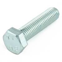 Hex Set Grd 8.8 Zinc M4x12 Din 933 7.00mm a/f