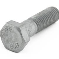 M16 x 100 Hex Bolt Grade 8.8 Galvanised DIN 931 