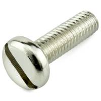 BRASS PAN SLOT NICKEL M2.5X25ÃÂ¶DIN 85