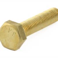 M10 x 35 Hex Set Brass Din 933