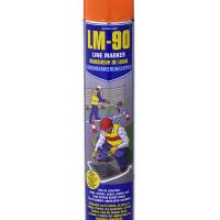 LM-90 ORANGE LINE MARKER PAINT?Â??750ML SPRAY AEROSOL