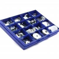 420 Piece Mudwing Washer Kit Zinc M5-M12 & 20mm - 40mm O/D