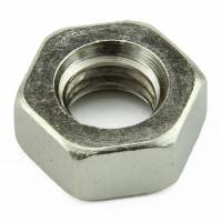 HEX FULL NUT BRASS NICKEL M2.5??DIN 934  5.00MM A/F