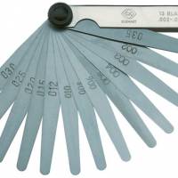 CK IMPERIAL FEELER GAUGE 4"?Â??13 BLADES;2,3,4,5,6,8,10,12,?Â??15,20,25,30 & 35 THOUSANDTHS?Â??T3525-413