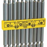 CK ASSORTED LONG REACH BIT SET?Â??10 PIECES SET 100MM LONG?Â??T4525