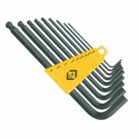 CK IMP BALL END HEX KEY SET?Â??9 PC L/ARM KEYS:5/64;3/32;1/8?Â??5/32;3/16;7/32;1/4;5/16 & 3/8"?Â??T4444I