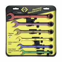 CK SPEED SPANNER SET OF SIX?ÃÂ??COLOUR CODED?ÃÂ??T4345M/6ST