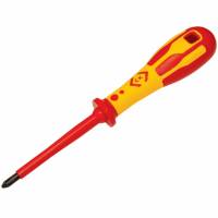 DEXTRO VDE PHILLIPS PH1X80MM?ÃÂ??CK SCREWDRIVER?ÃÂ??T49142-1?ÃÂ??VDE0682/201 & IEC 60900:2004