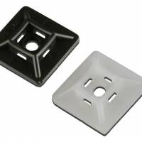 NATURAL TIE BASE 20MMX20MM?Â??SELF ADHESIVE?Â??MAX CABLE TIE WIDTH 4MM?Â??PACK/100