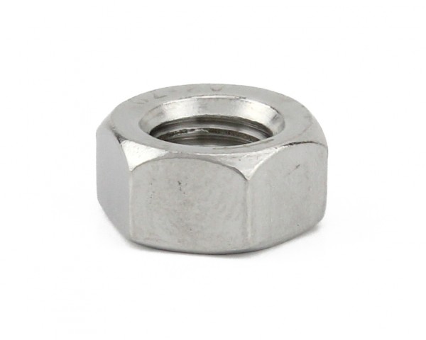 M4 Hexagon Full Nut A2 Stainless Steel ST/ST DIN 934  