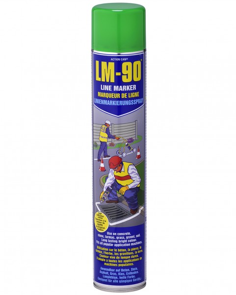 LM-90 GREEN LINE MARKER PAINT?Â??750ML SPRAY AEROSOL