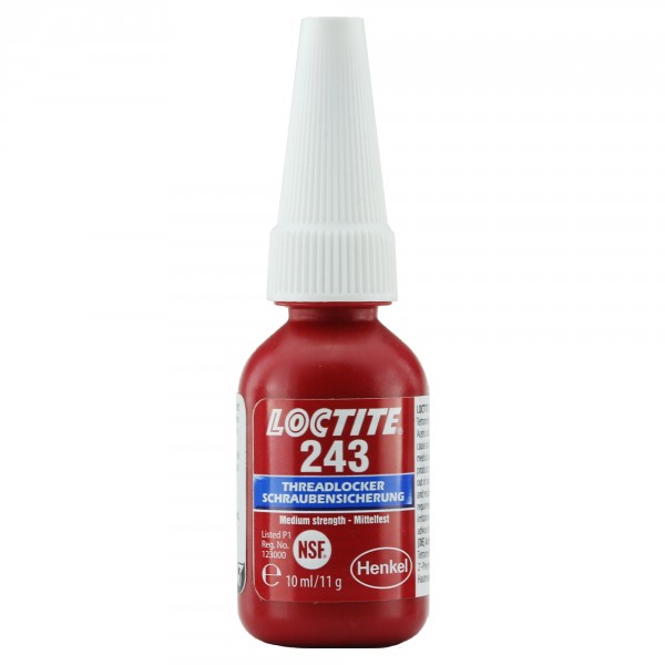Loctite 243 Medium Strength 10ml Oil Tolerant