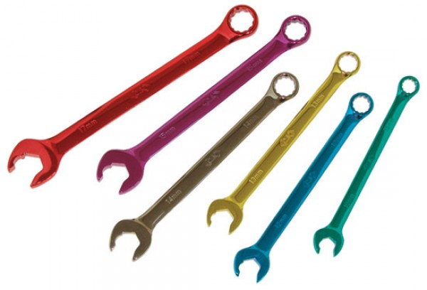 CK SPEED SPANNER SET OF SIX?ÃÂ??COLOUR CODED?ÃÂ??T4345M/6ST
