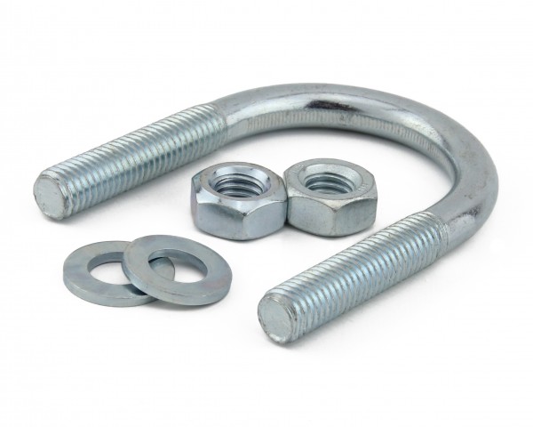 U Bolts M12 X 125mm Nominal Bore Zinc Plated  