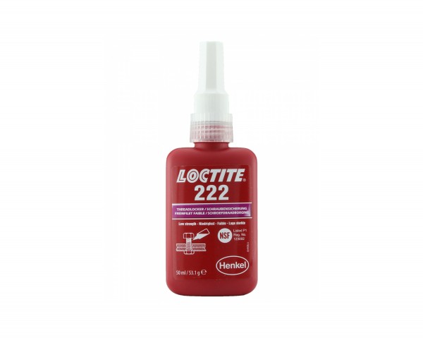 Loctite 222 Threadlock 50ml Low Strength