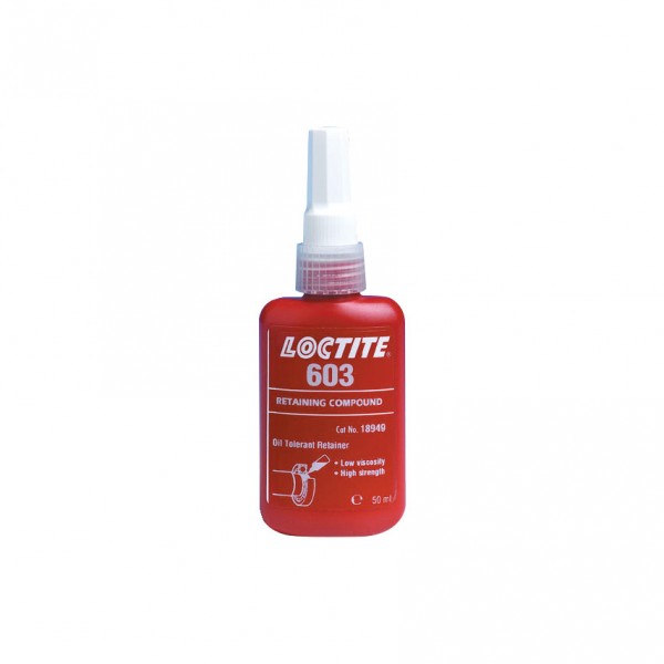 LOCTITE 603 HIGH STRENGTH 50ML??LOW VISCOSITY OIL TOLERANT