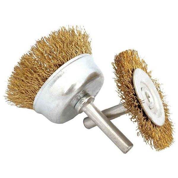 75MM WIRE CUP BRUSHÃÂÃÂ¶SPINDLE MOUNTEDÃÂÃÂ¶ABWBCUP75